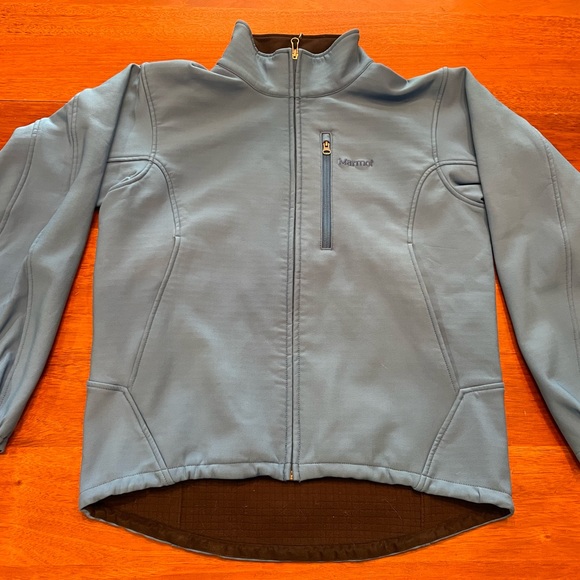 Medium Royal Blue nylon Marmot ski coat - Picture 1 of 13